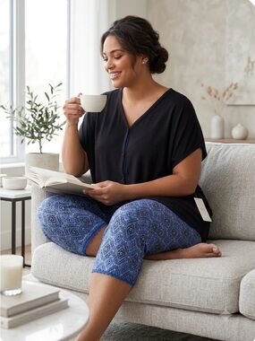 NWT Cool Girl Plus Size 2-Piece Sleep Set